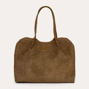 Tote Ooxi - Ocre Sauge Suede