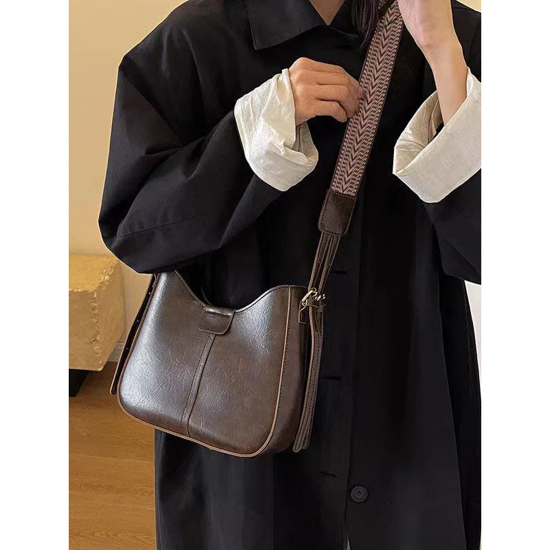 Sac bandoulière rétro élégant et tendance pour femmes – Image 4