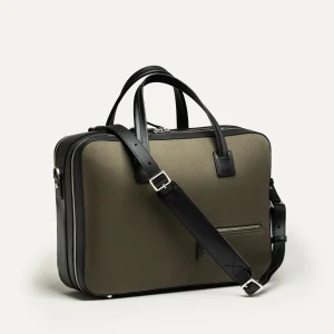 Porte documents 36 hr ~ CONALLY ~ Kaki & Noir