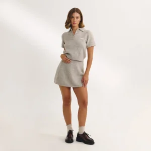 Jupe Tricotée - Vison