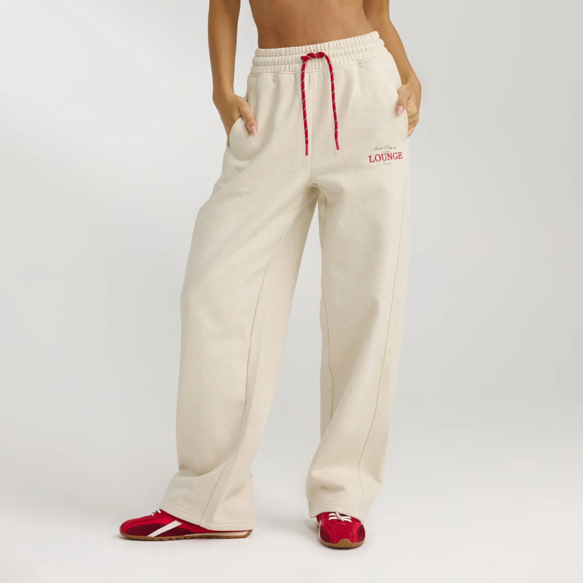 Jogging à Jambe Droite - Flocon d'Avoine – Image 2