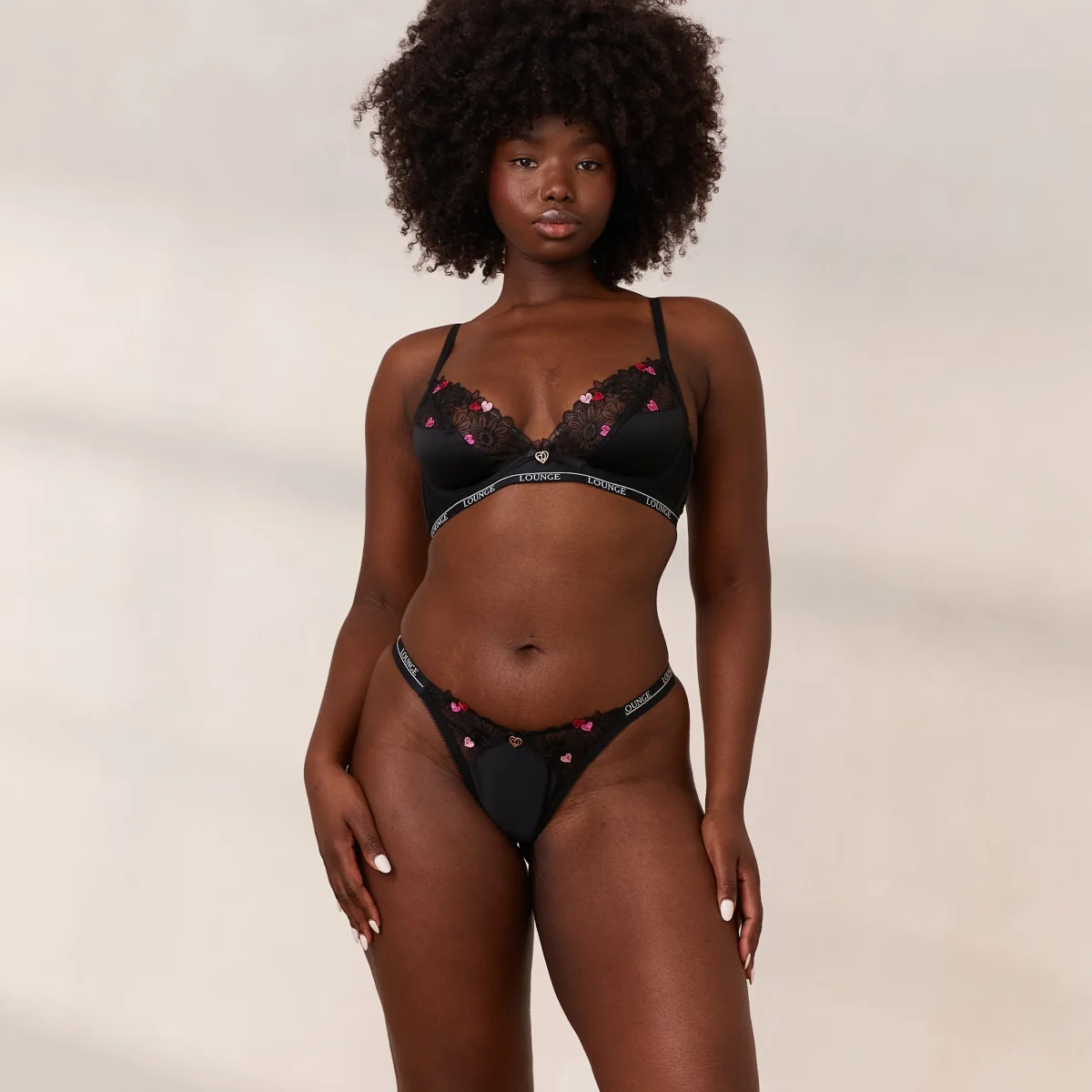 Zalia Plunge Soutien-Gorge - Noir – Image 8