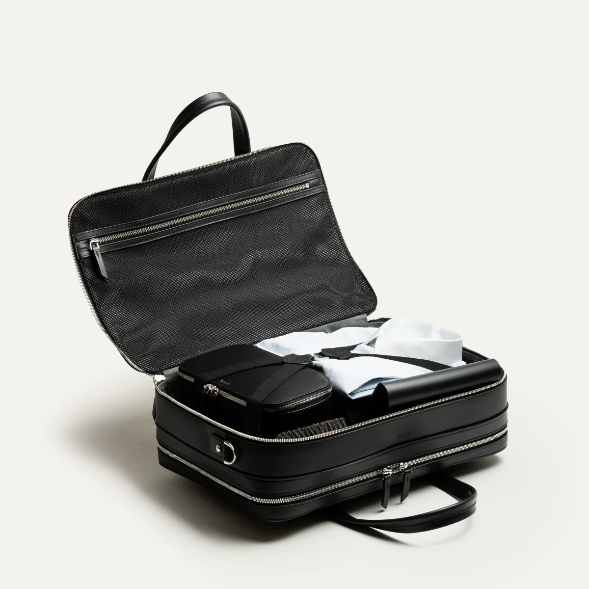 Porte documents 36 hr ~ CONALLY ~ Kaki & Noir – Image 4