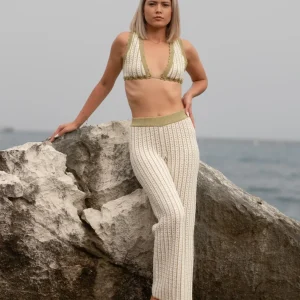 Top en crochet Germini - Vert