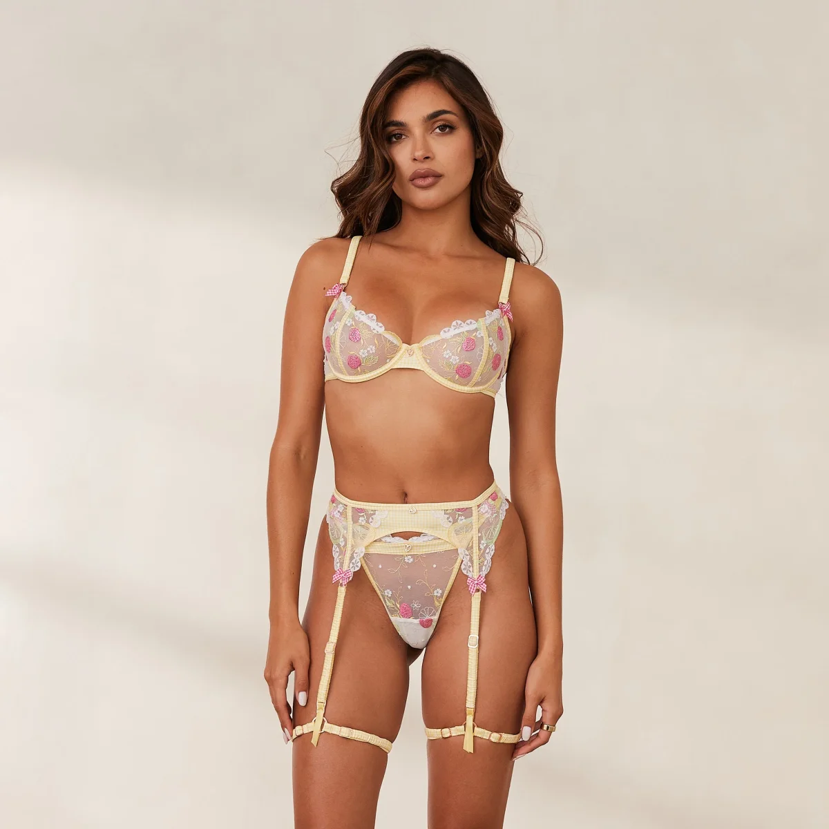 Soutien-gorge Adelina Intimates - Jaune – Image 7
