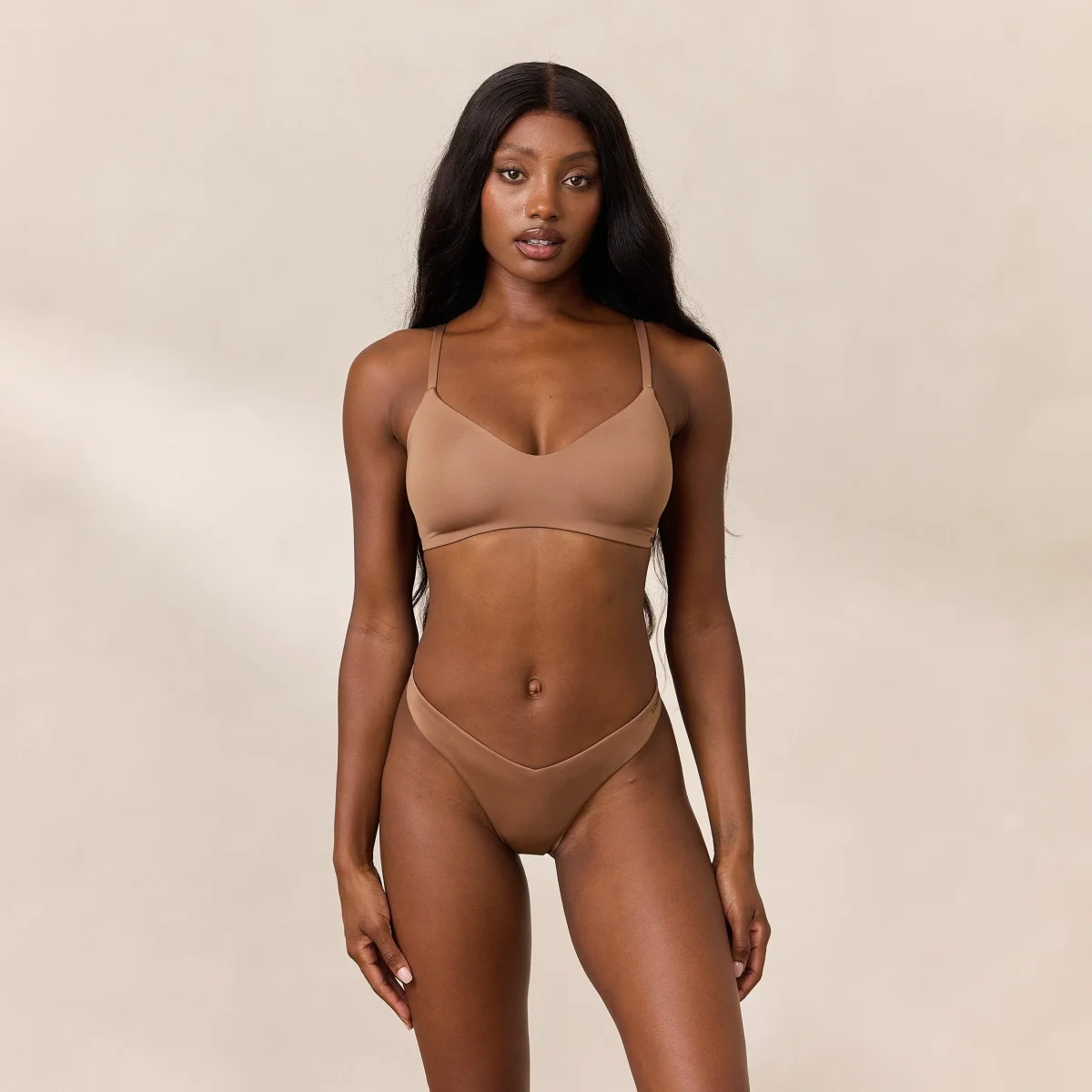 Soutien-gorge Free Form - Cannelle