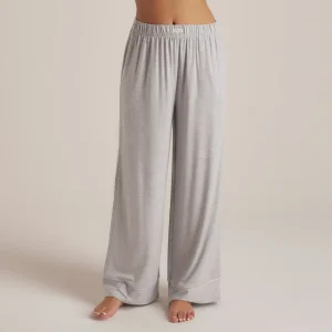 Pantalon de Pyjama en Modal - Gris Chiné