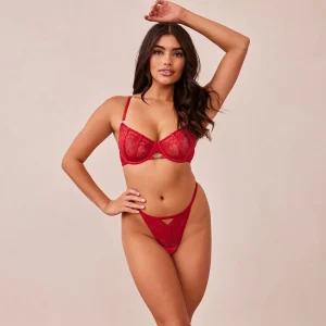 Flirt Balcony Soutien-Gorge - Bordeaux