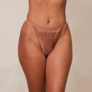 Soft Satin String - Moka