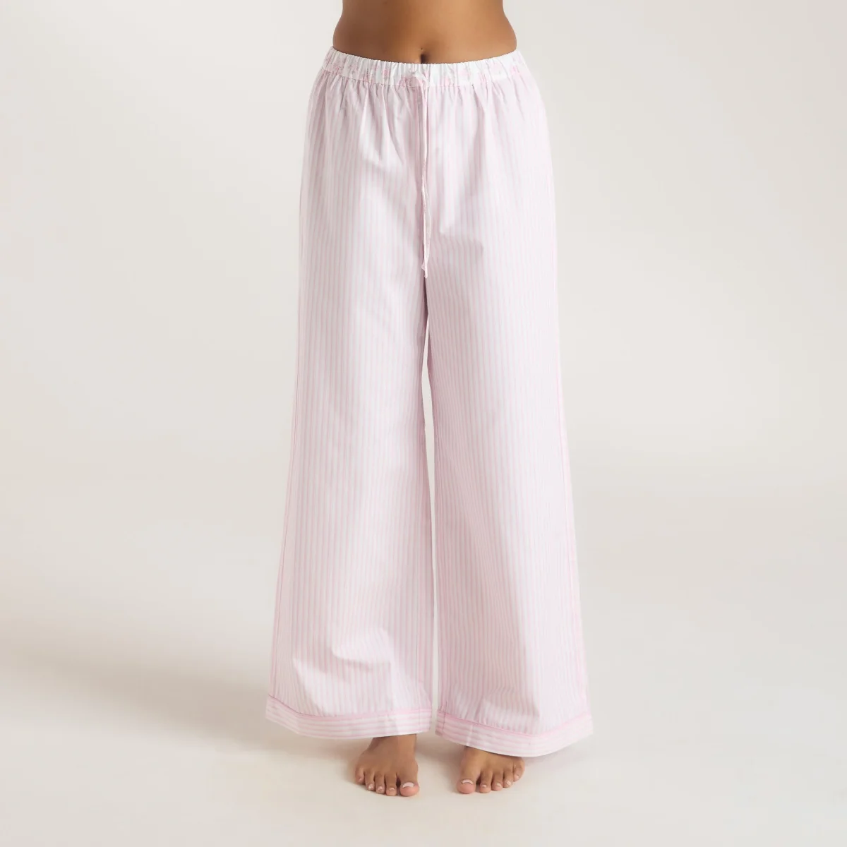 Bas de Pyjama Bloom & Stripe - Rose – Image 2