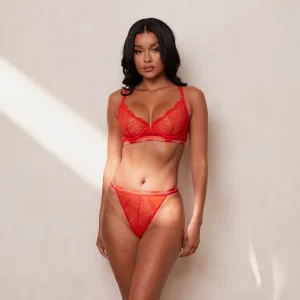 Royal Balcony Soutien-Gorge - Rouge