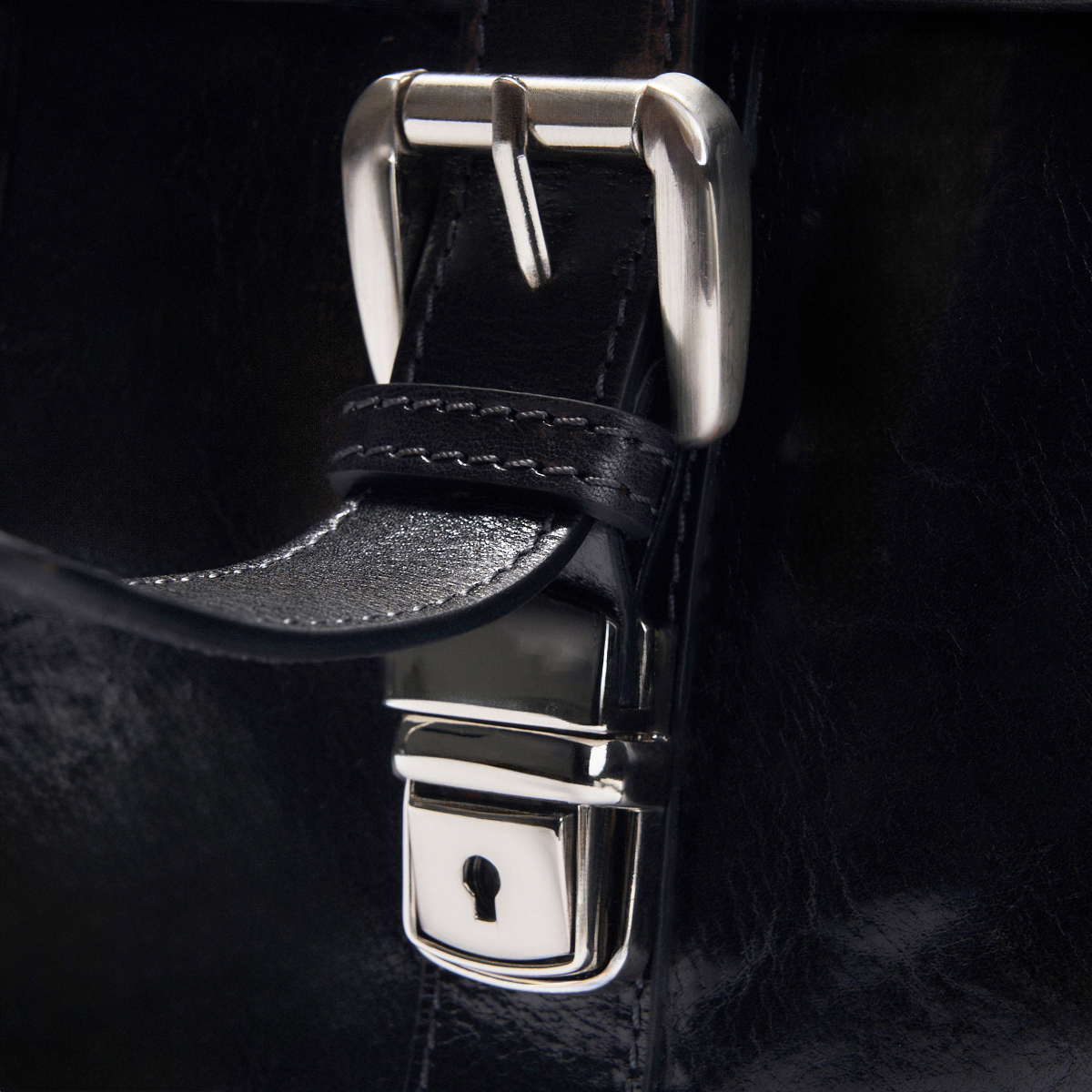 Cartable en cuir Regent – Image 6