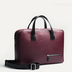 CARDIGNAC. | Cuir Saffiano Rouge - Prototype #29