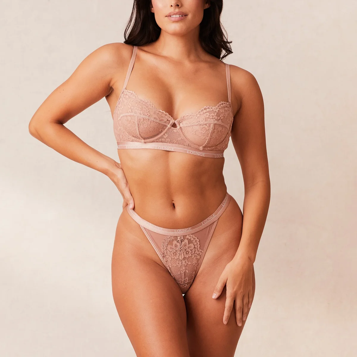 Blossom Balcony Soutien-Gorge - Rose Poudré – Image 4
