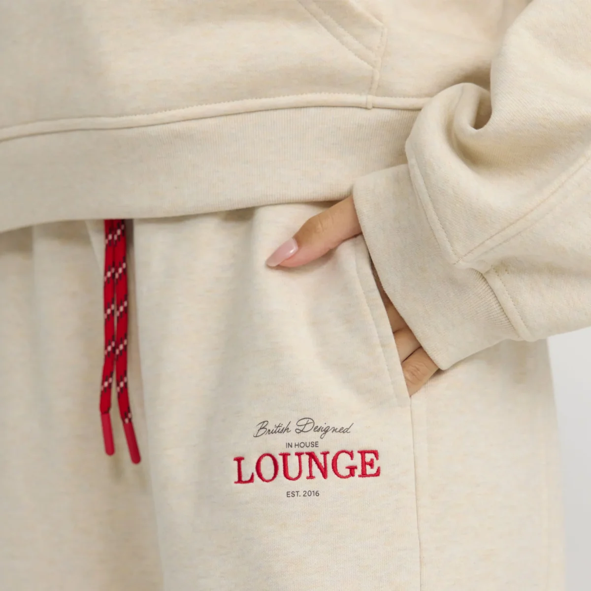 Jogging à Jambe Droite - Flocon d'Avoine – Image 3