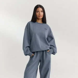 Pull Oversize - Bleu Délavé