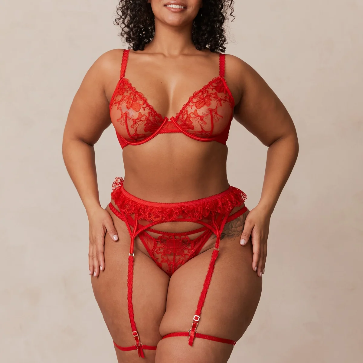 Soutien-gorge Danielle Intimates - Rouge – Image 8
