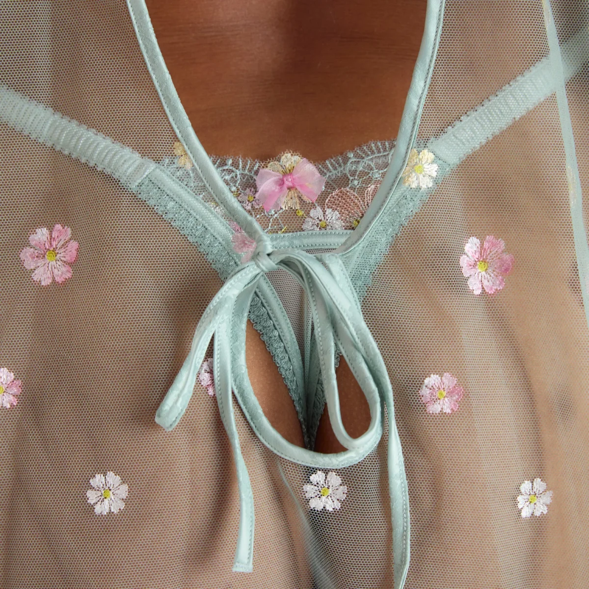 Babydoll Thalia (Ensemble) - Vert – Image 4