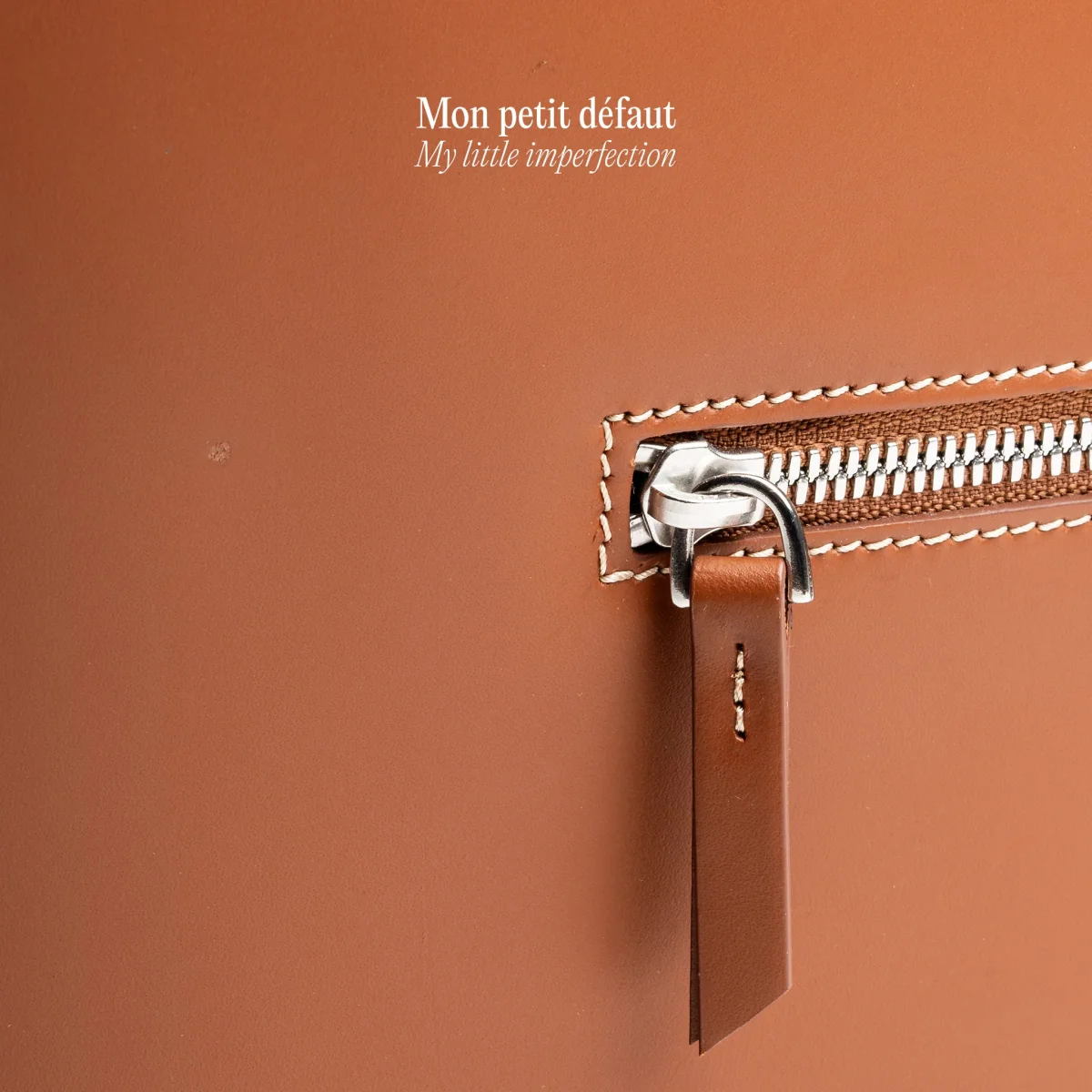 ALESSANDRO | Cuir cognac - Imparfait #41 – Image 3