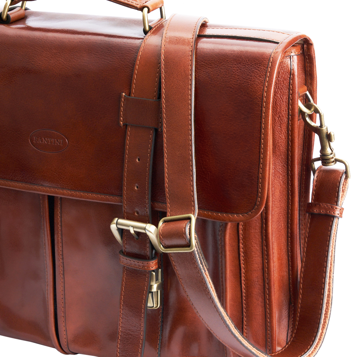 Cartable en cuir Regent – Image 5