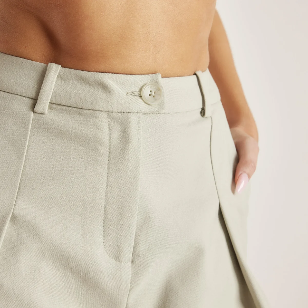 Short Long Tailleur - Sauge – Image 5