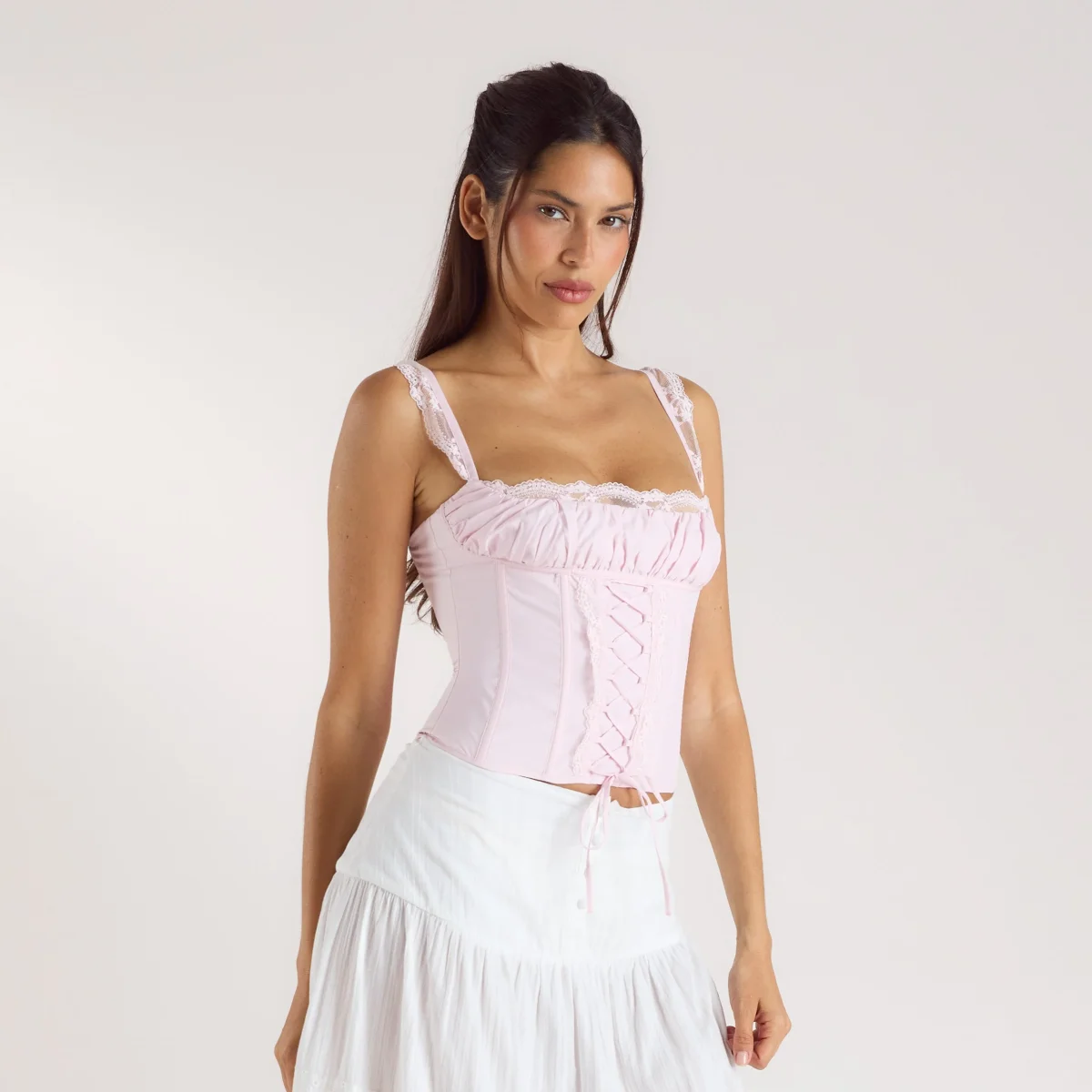 Top Corset Belle - Rose – Image 6
