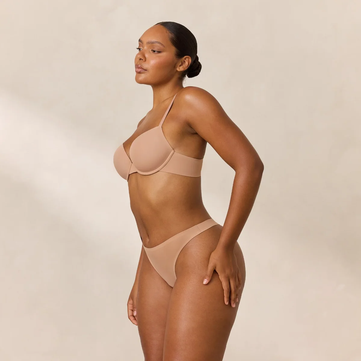 Soutien-gorge T-Shirt Invisible Form - Miel – Image 6