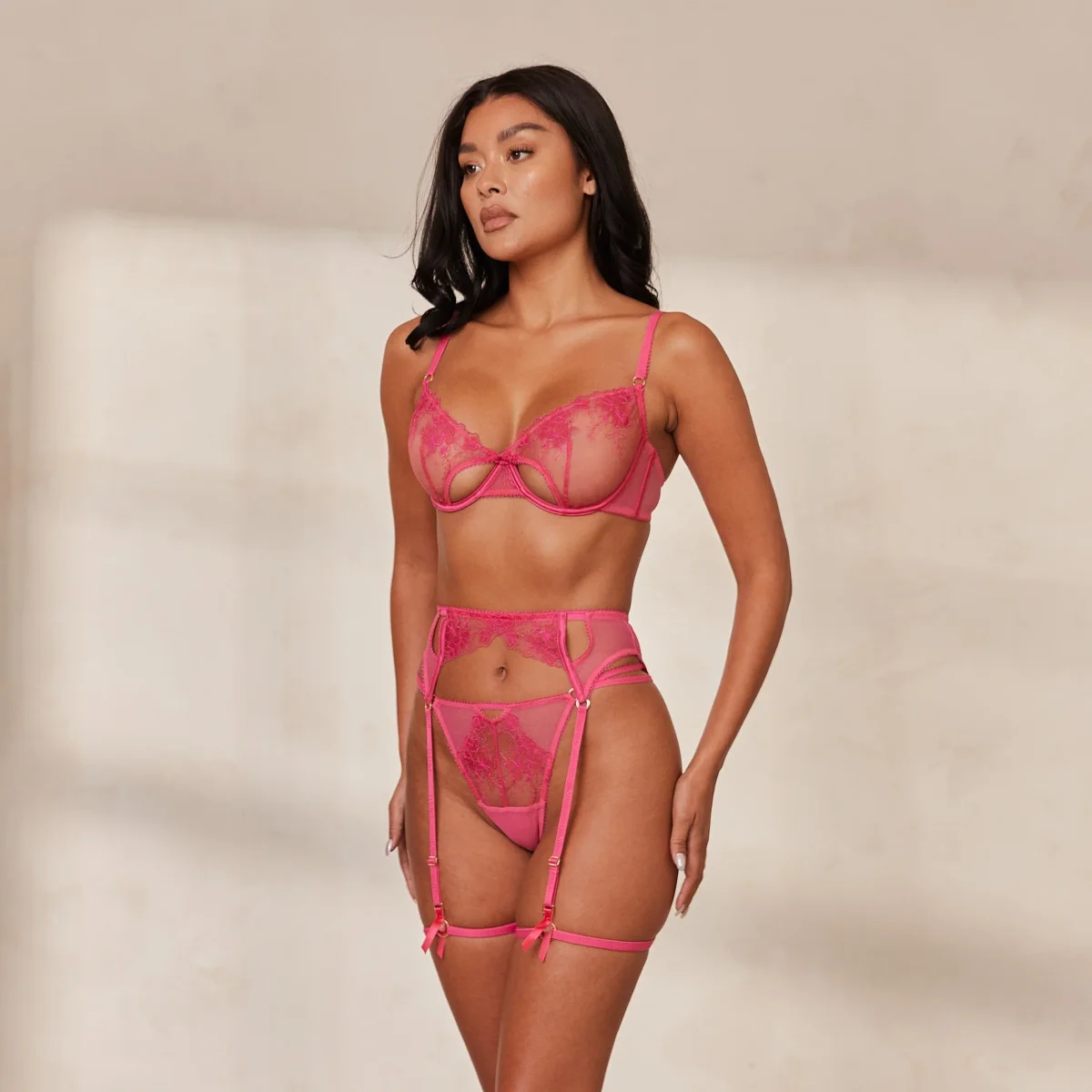 Soutien-gorge Florence Intimates (Ensemble) - Rose vif – Image 6