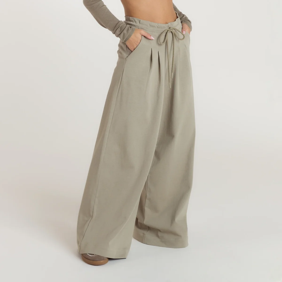 Pantalon à Pinces - Thym – Image 6
