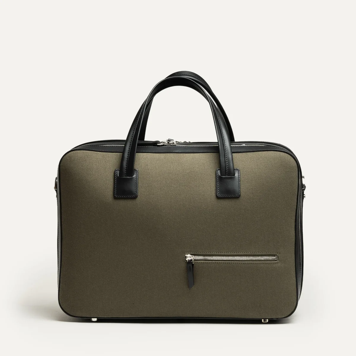 Porte documents 36 hr ~ CONALLY ~ Kaki & Noir – Image 9