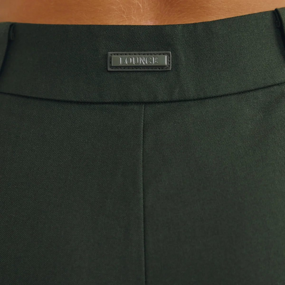 Pantalon Évasé - Vert Foncé – Image 7