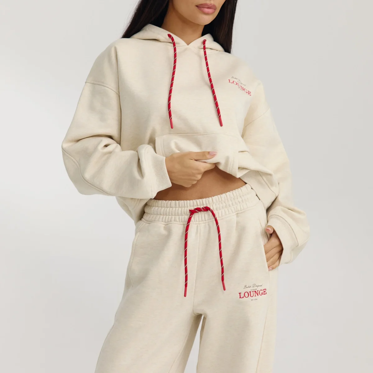 Jogging à Jambe Droite - Flocon d'Avoine – Image 6