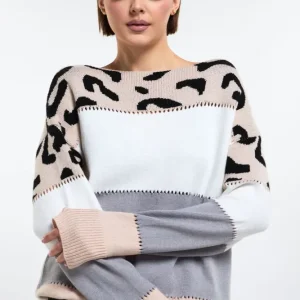 Léopard Chic | Pull Polaire