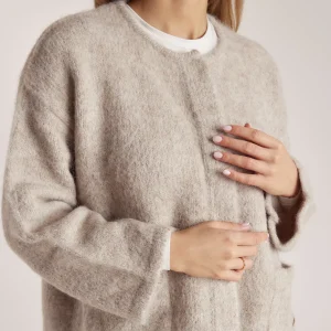 Veste en Mélange d’Alpaga - Vison