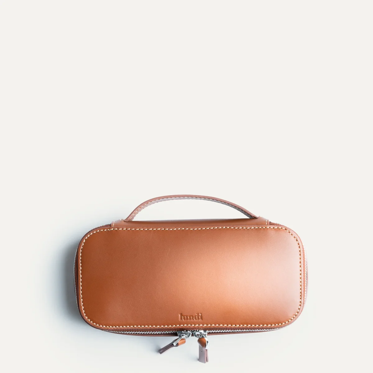 Trousse de toilette compacte ~ SARAH II - COGNAC – Image 4