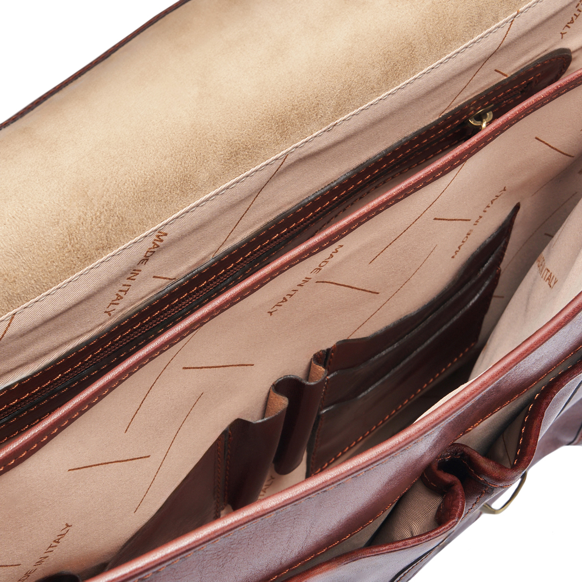 Cartable en cuir Regent – Image 7