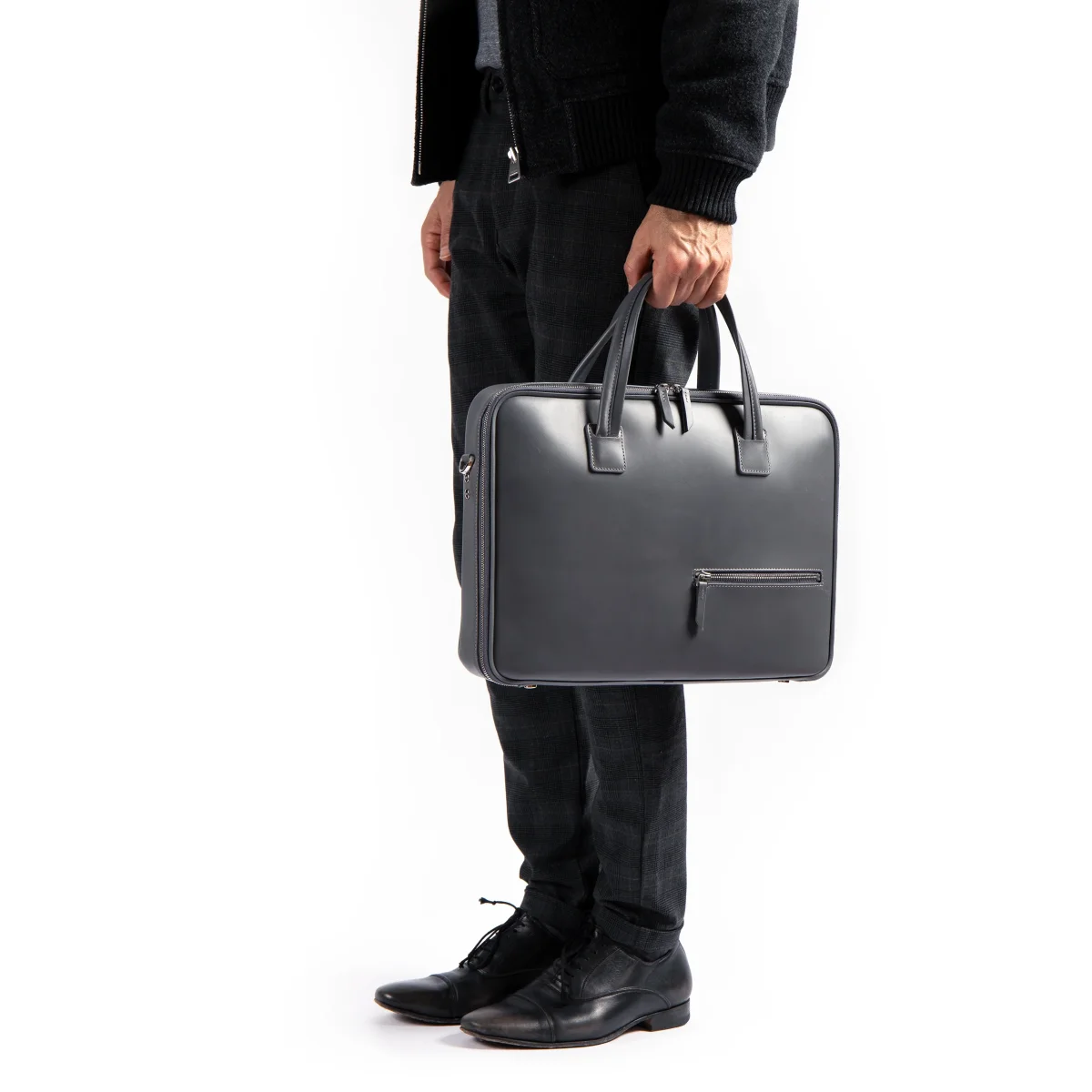 Porte-documents lundi | ALESSANDRO Gris – Image 3