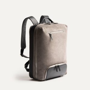 Sac à dos de voyage ~ ANTOINE - GRIS & NOIR