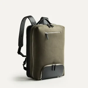 Sac à dos de voyage ~ ANTOINE II - KAKI & NOIR