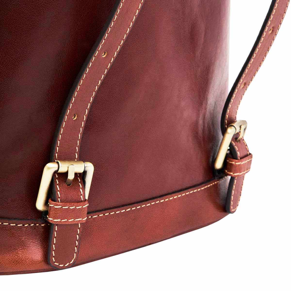 Grand sac à dos en cuir Toscana – Image 5