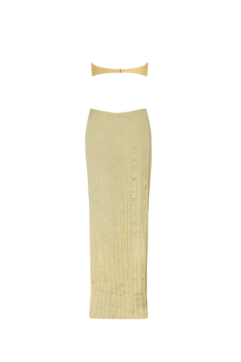 Robe longue en satin Voila – Image 9