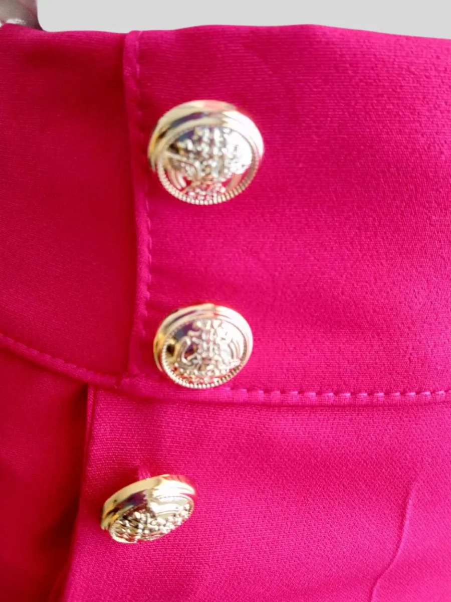 Pantalon large à pont ROSE FUCHSIA – Image 5