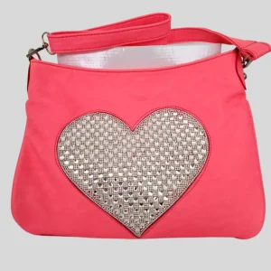 Sac ROSE FLUO en bandoulière