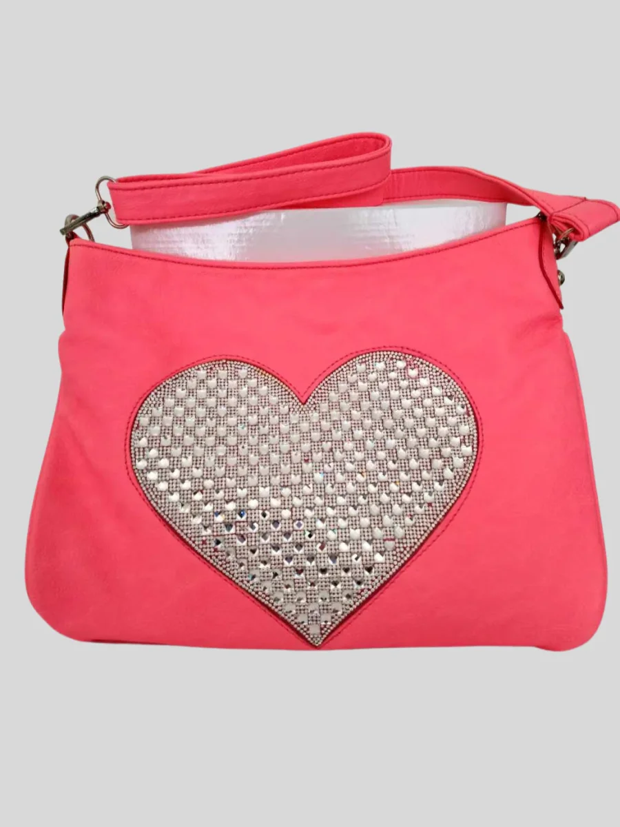 Sac ROSE FLUO en bandoulière – Image 2