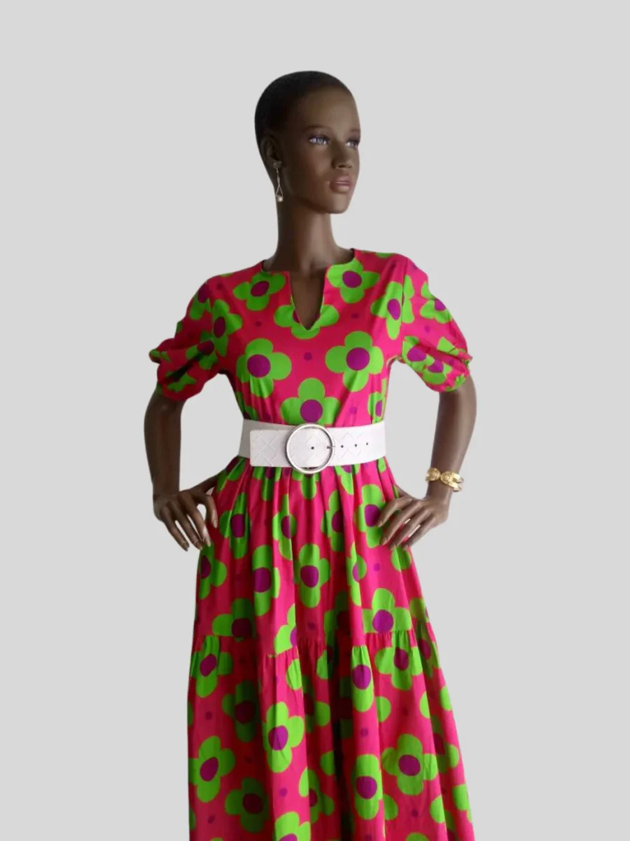 Robe CORAIL imprimée à fleurs femme – Image 6