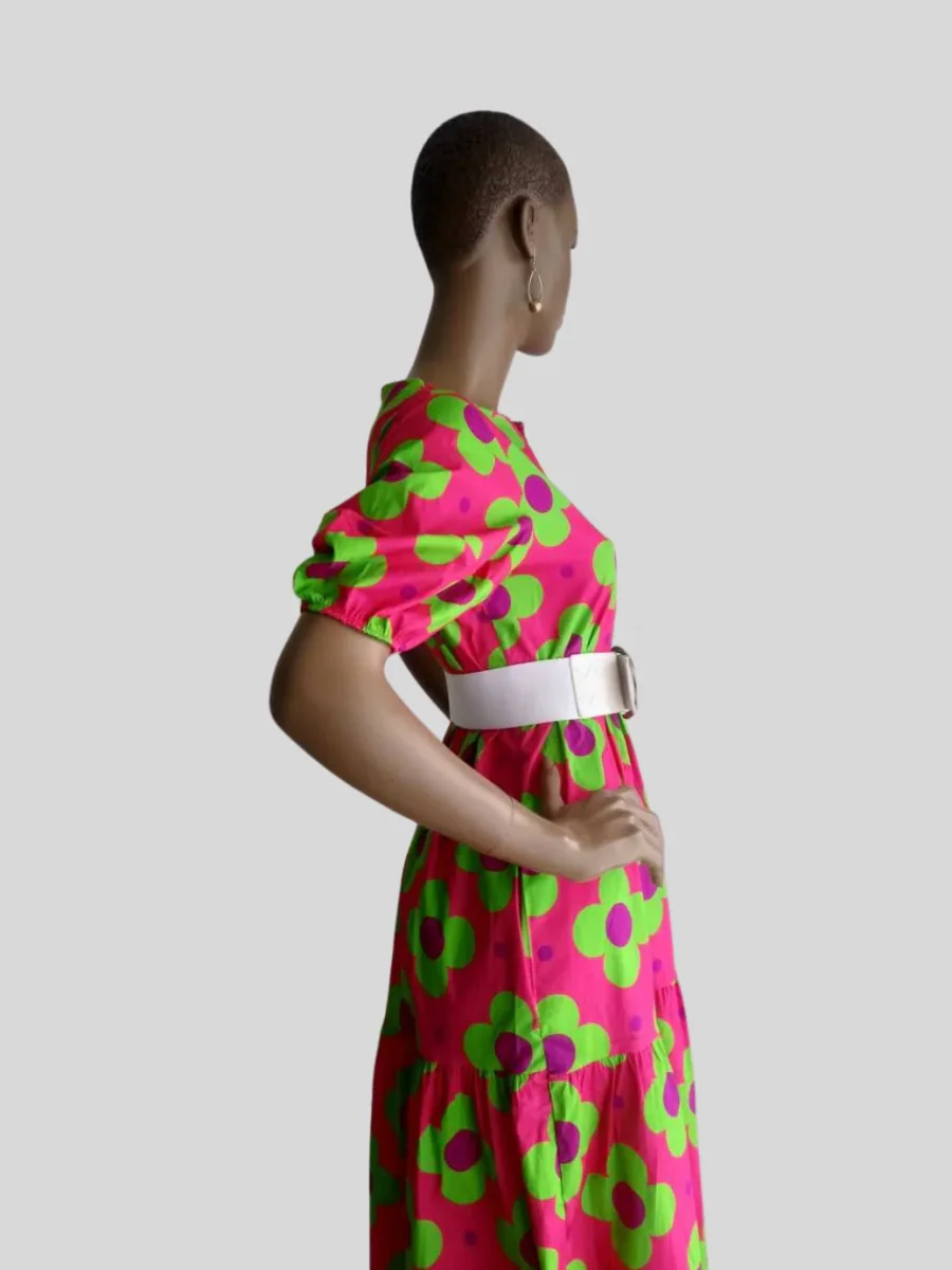 Robe CORAIL imprimée à fleurs femme – Image 3