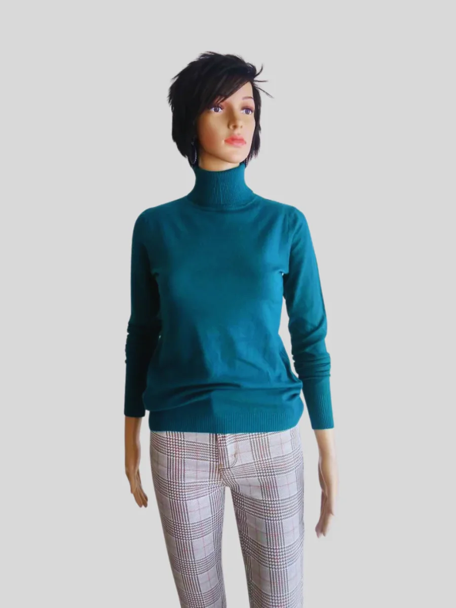 Pantalon MARRON imprimé à carreaux – Image 3