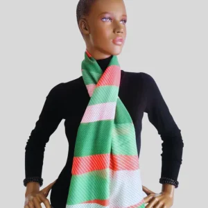 Foulard VERT imprimé