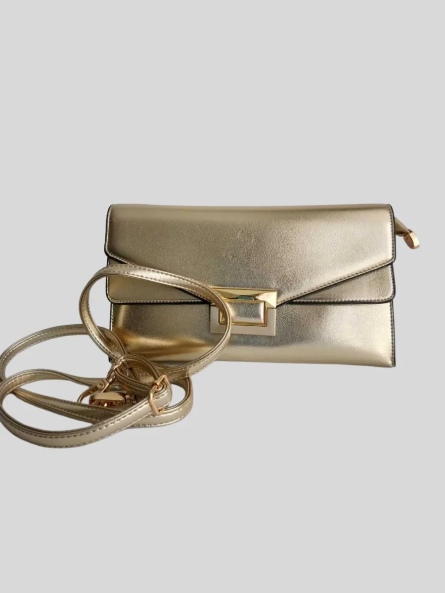 Sac DORÉ en bandoulière ou pochette – Image 2