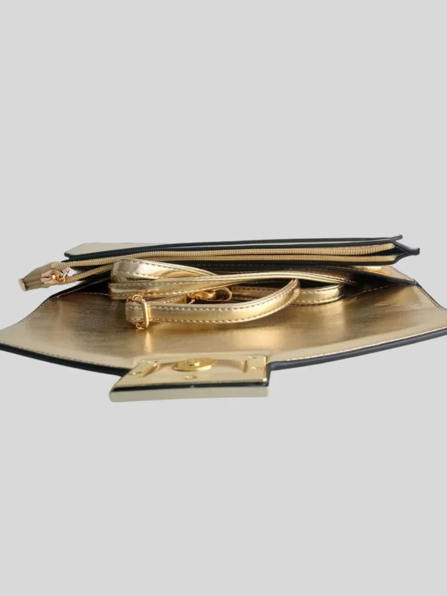 Sac DORÉ en bandoulière ou pochette – Image 4